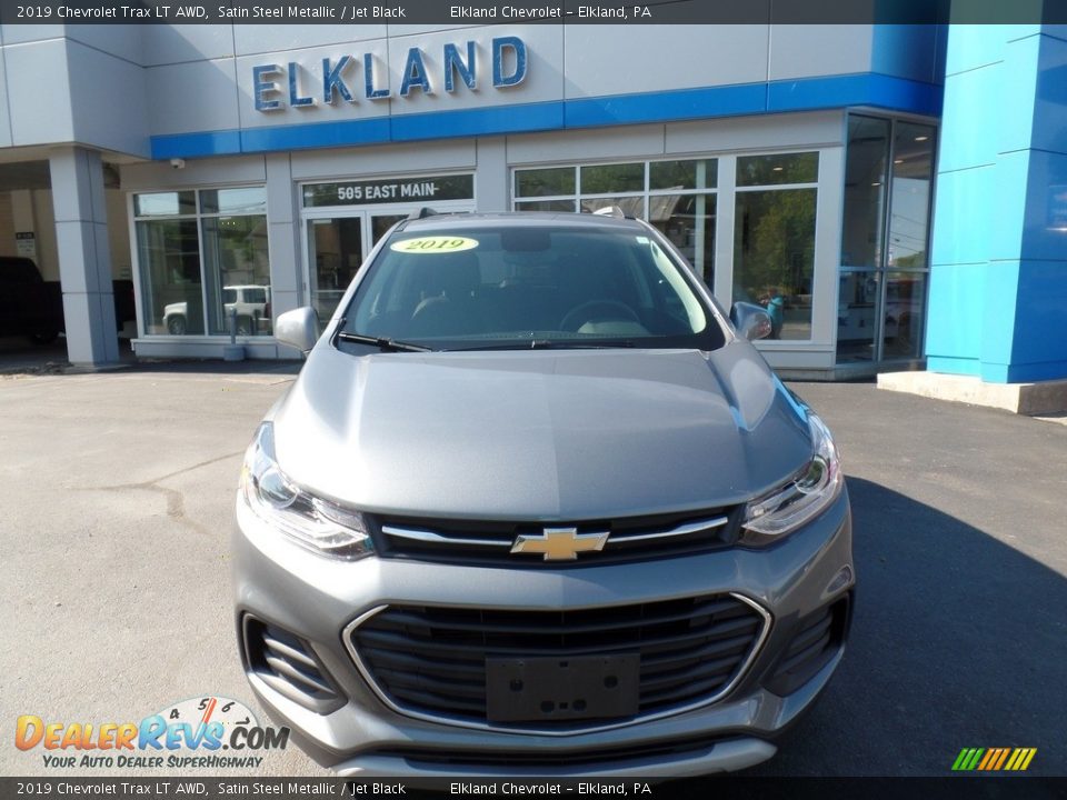 2019 Chevrolet Trax LT AWD Satin Steel Metallic / Jet Black Photo #10