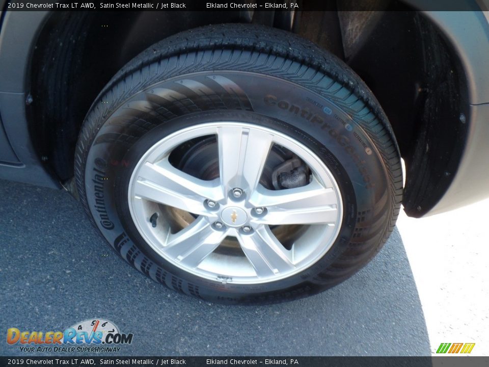 2019 Chevrolet Trax LT AWD Satin Steel Metallic / Jet Black Photo #11