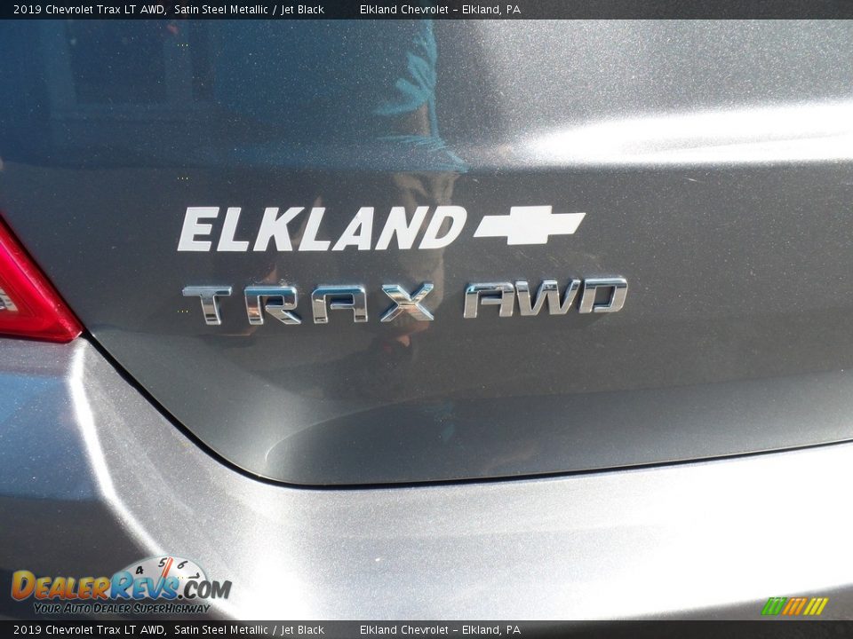 2019 Chevrolet Trax LT AWD Satin Steel Metallic / Jet Black Photo #12