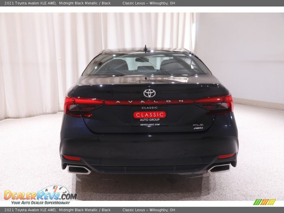 2021 Toyota Avalon XLE AWD Midnight Black Metallic / Black Photo #20