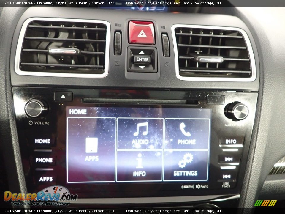 2018 Subaru WRX Premium Crystal White Pearl / Carbon Black Photo #2