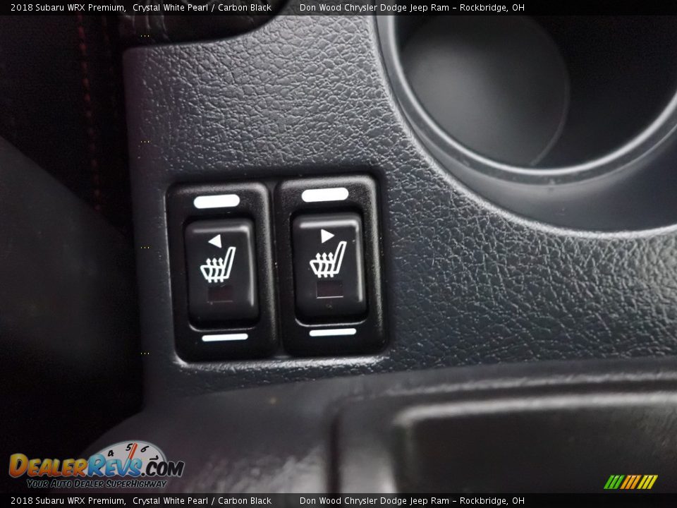 2018 Subaru WRX Premium Crystal White Pearl / Carbon Black Photo #3