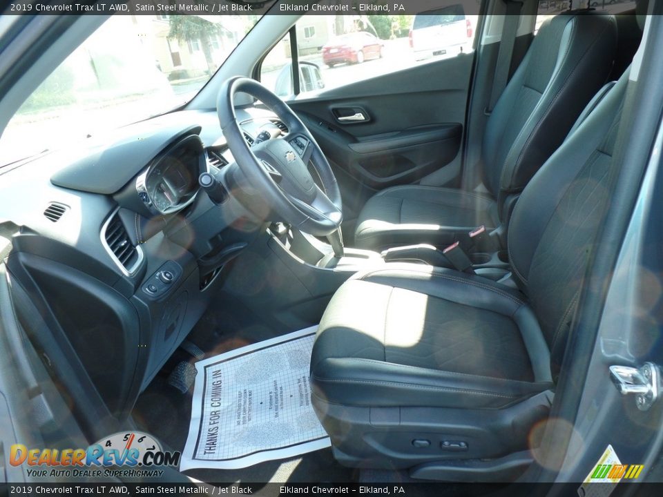 2019 Chevrolet Trax LT AWD Satin Steel Metallic / Jet Black Photo #17