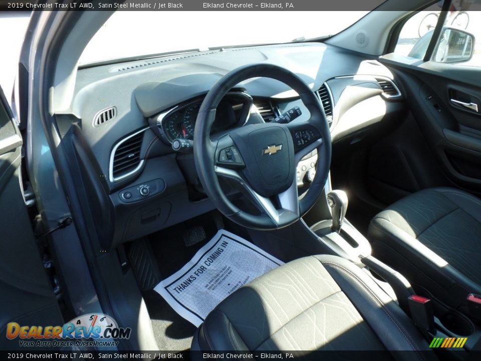 2019 Chevrolet Trax LT AWD Satin Steel Metallic / Jet Black Photo #18