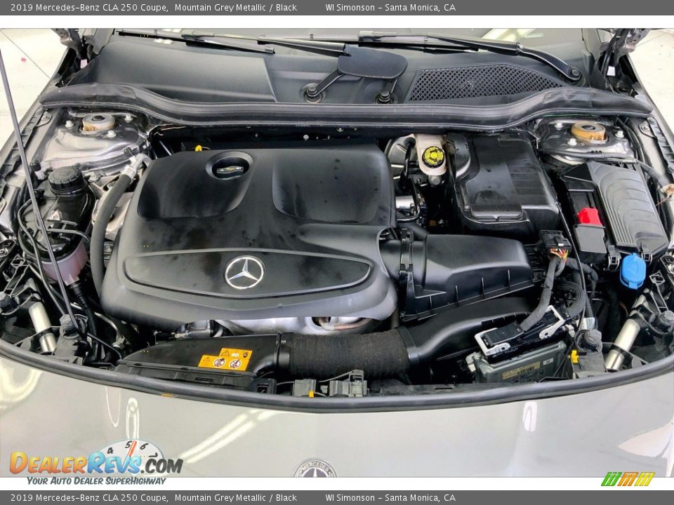 2019 Mercedes-Benz CLA 250 Coupe Mountain Grey Metallic / Black Photo #9