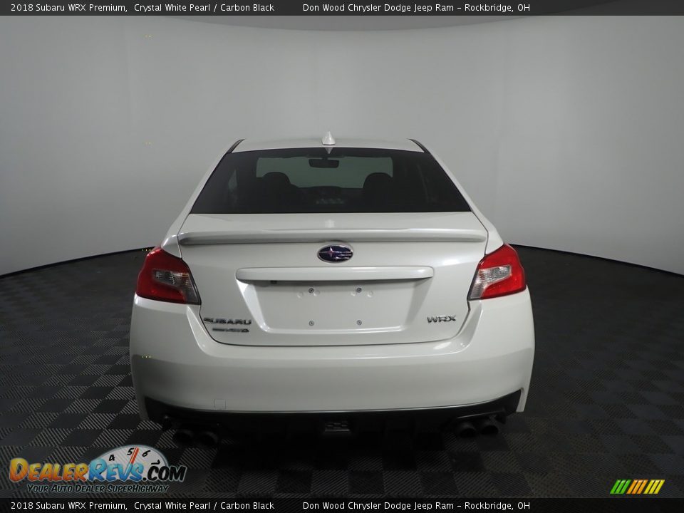 2018 Subaru WRX Premium Crystal White Pearl / Carbon Black Photo #7