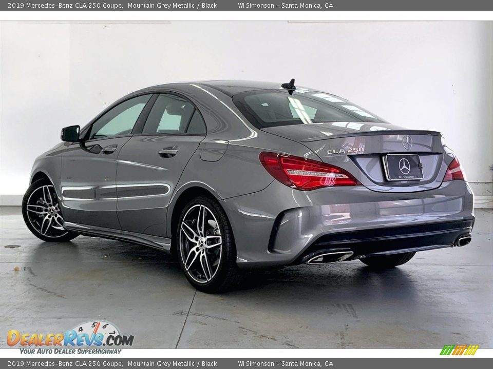 2019 Mercedes-Benz CLA 250 Coupe Mountain Grey Metallic / Black Photo #10
