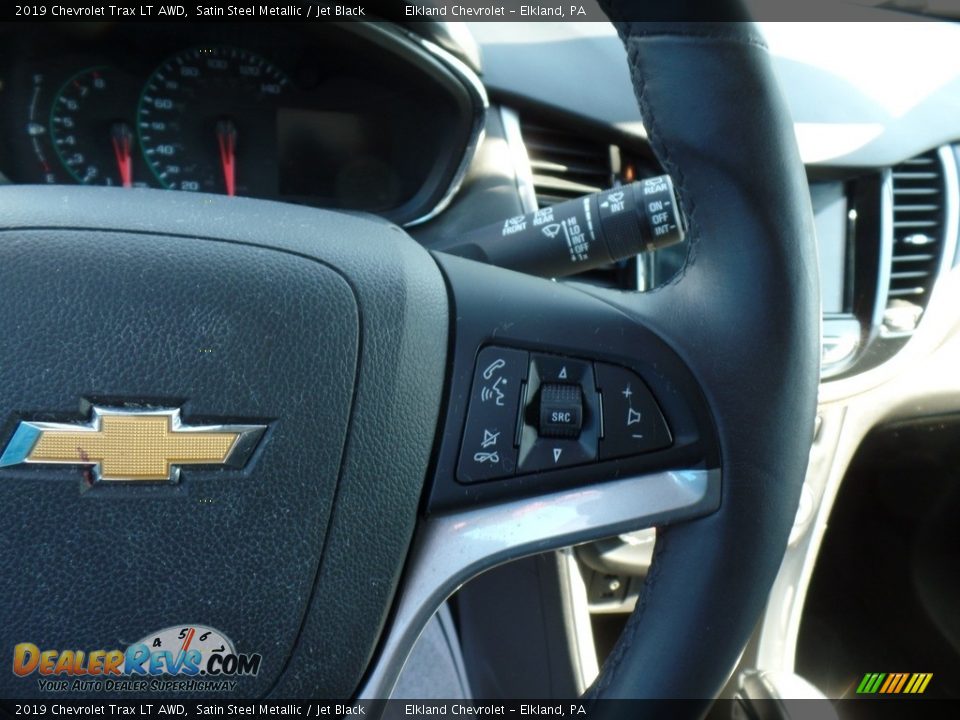 2019 Chevrolet Trax LT AWD Satin Steel Metallic / Jet Black Photo #21