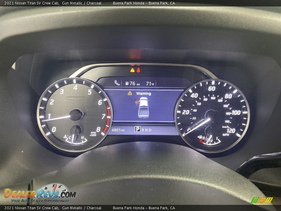 2021 Nissan Titan SV Crew Cab Gauges Photo #22