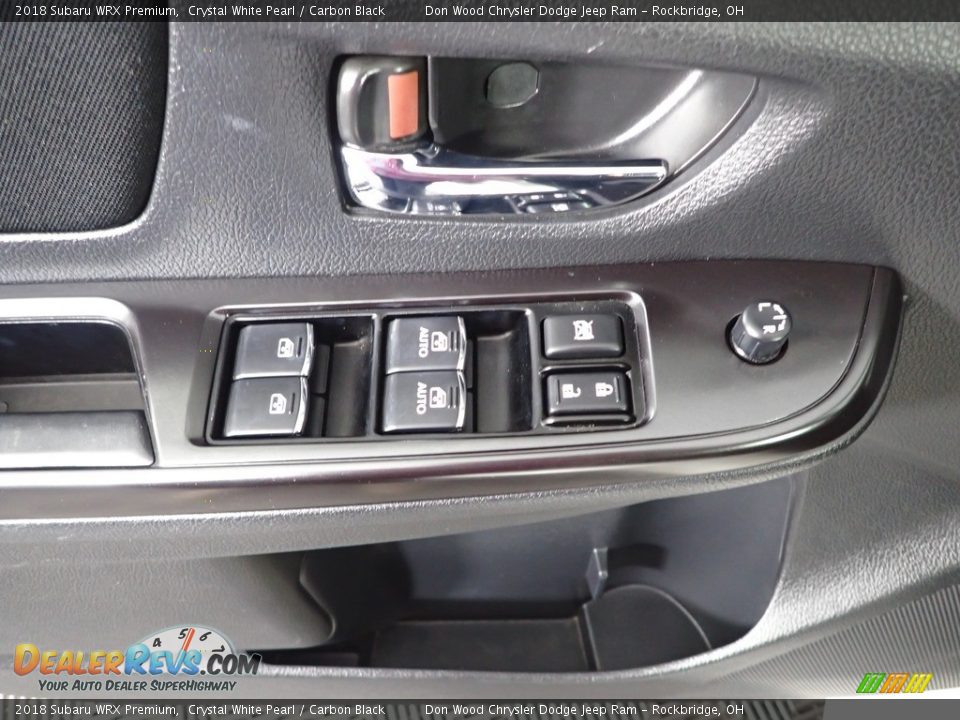 2018 Subaru WRX Premium Crystal White Pearl / Carbon Black Photo #12