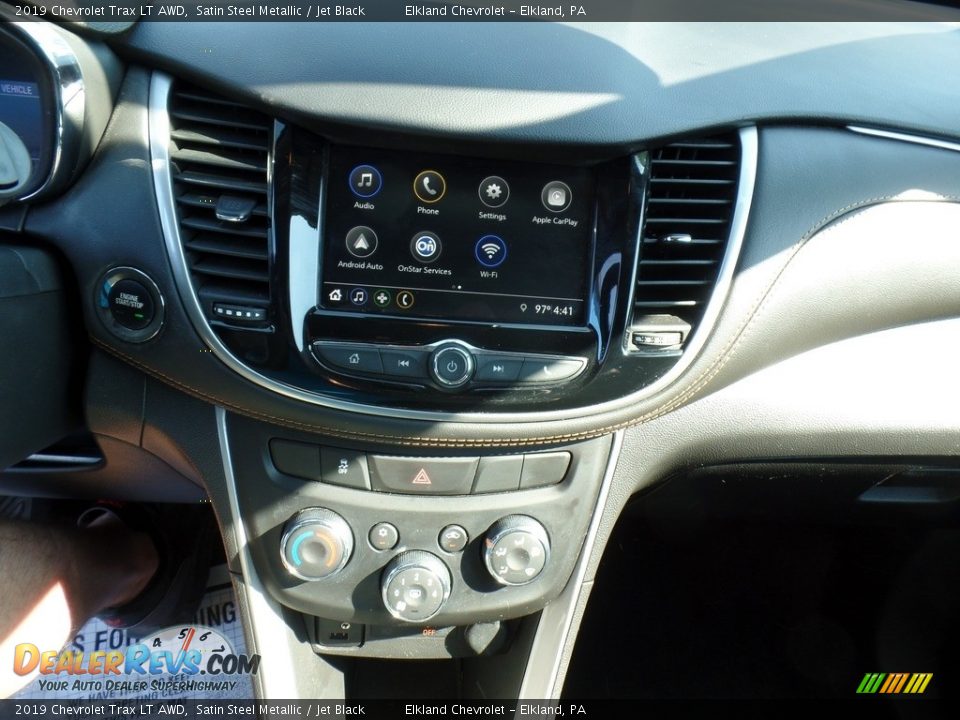 2019 Chevrolet Trax LT AWD Satin Steel Metallic / Jet Black Photo #25