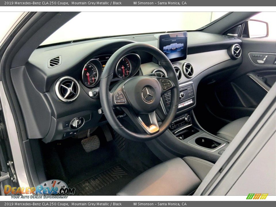 2019 Mercedes-Benz CLA 250 Coupe Mountain Grey Metallic / Black Photo #14