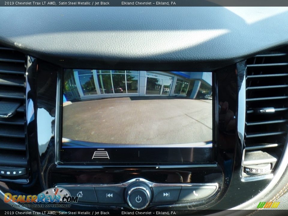 2019 Chevrolet Trax LT AWD Satin Steel Metallic / Jet Black Photo #28
