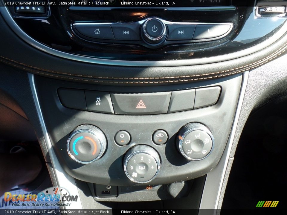 2019 Chevrolet Trax LT AWD Satin Steel Metallic / Jet Black Photo #29