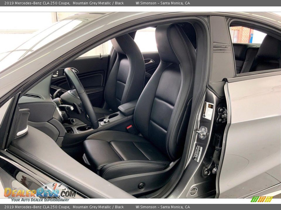 2019 Mercedes-Benz CLA 250 Coupe Mountain Grey Metallic / Black Photo #18