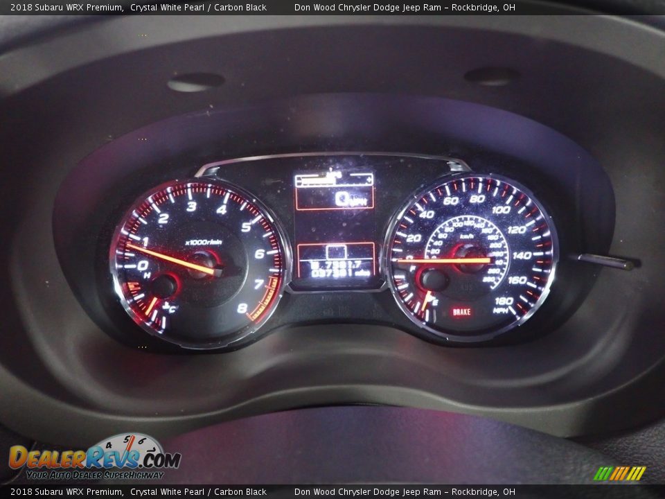 2018 Subaru WRX Premium Crystal White Pearl / Carbon Black Photo #19