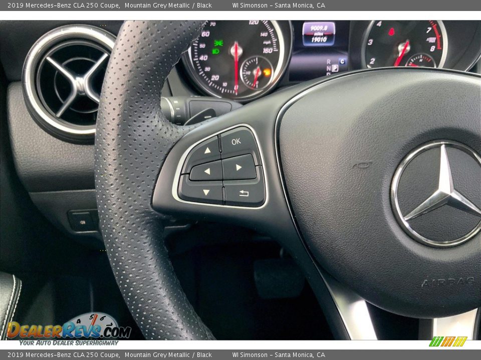 2019 Mercedes-Benz CLA 250 Coupe Mountain Grey Metallic / Black Photo #21