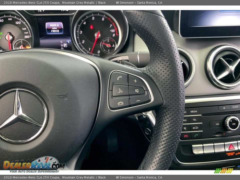 2019 Mercedes-Benz CLA 250 Coupe Mountain Grey Metallic / Black Photo #22