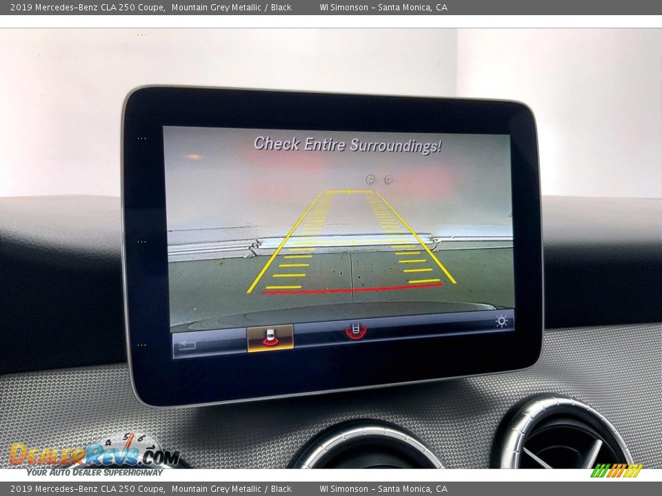 2019 Mercedes-Benz CLA 250 Coupe Mountain Grey Metallic / Black Photo #24