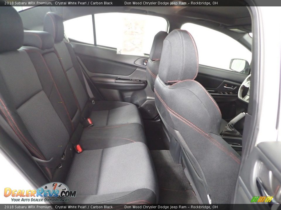 2018 Subaru WRX Premium Crystal White Pearl / Carbon Black Photo #30