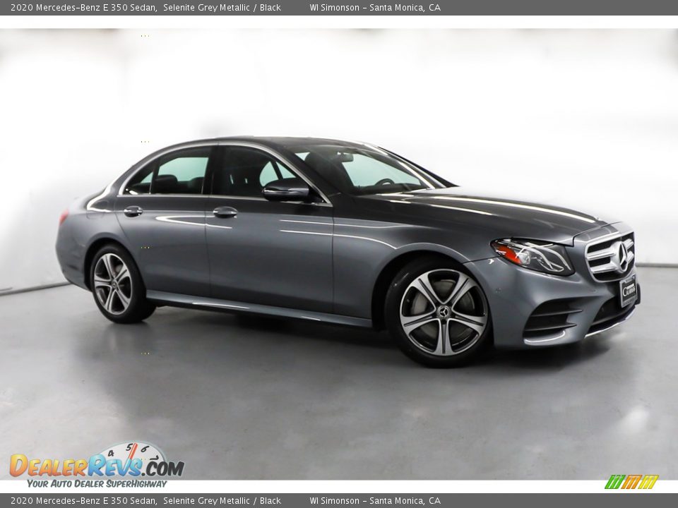 2020 Mercedes-Benz E 350 Sedan Selenite Grey Metallic / Black Photo #2