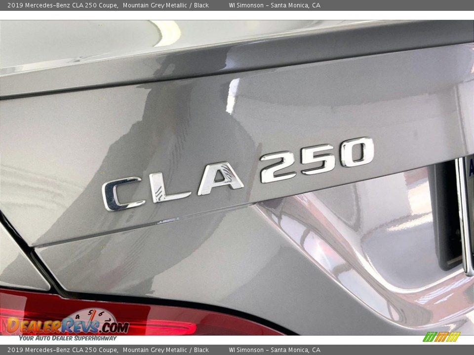2019 Mercedes-Benz CLA 250 Coupe Mountain Grey Metallic / Black Photo #31
