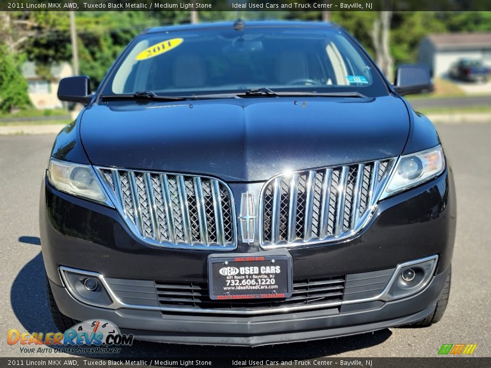 2011 Lincoln MKX AWD Tuxedo Black Metallic / Medium Light Stone Photo #3