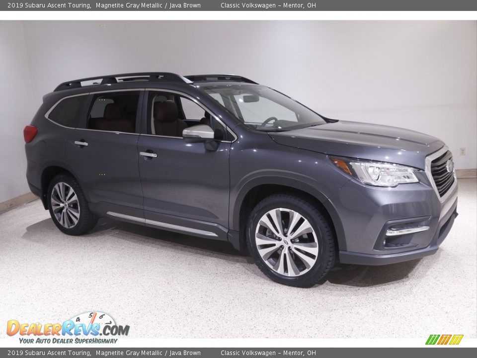 2019 Subaru Ascent Touring Magnetite Gray Metallic / Java Brown Photo #1