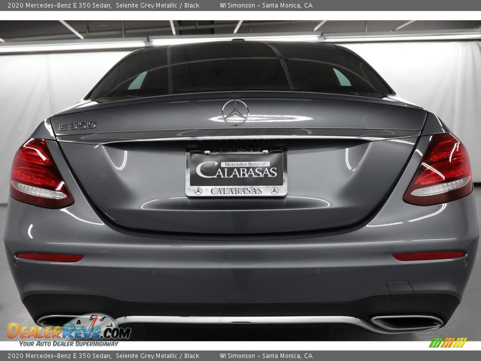 2020 Mercedes-Benz E 350 Sedan Selenite Grey Metallic / Black Photo #7