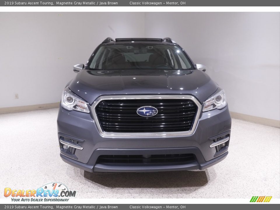 2019 Subaru Ascent Touring Magnetite Gray Metallic / Java Brown Photo #2