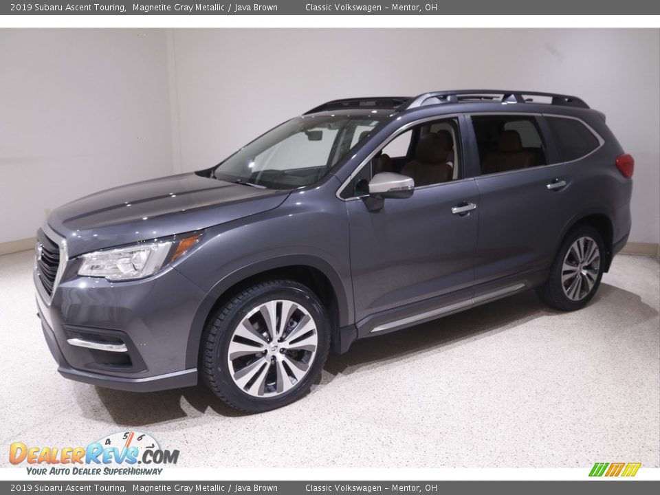 2019 Subaru Ascent Touring Magnetite Gray Metallic / Java Brown Photo #3
