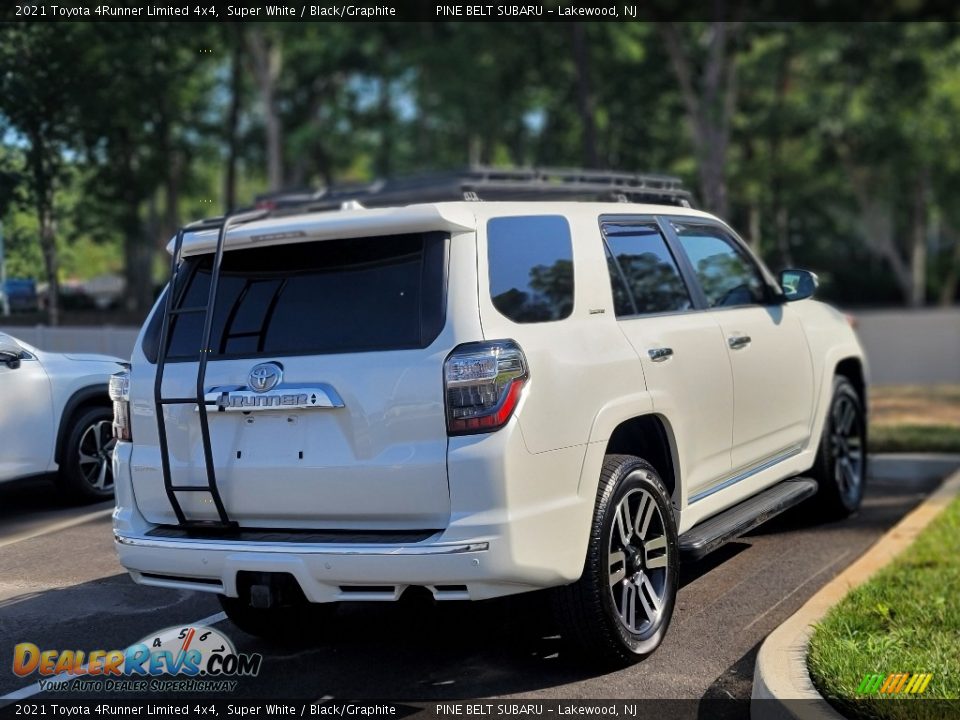 2021 Toyota 4Runner Limited 4x4 Super White / Black/Graphite Photo #6