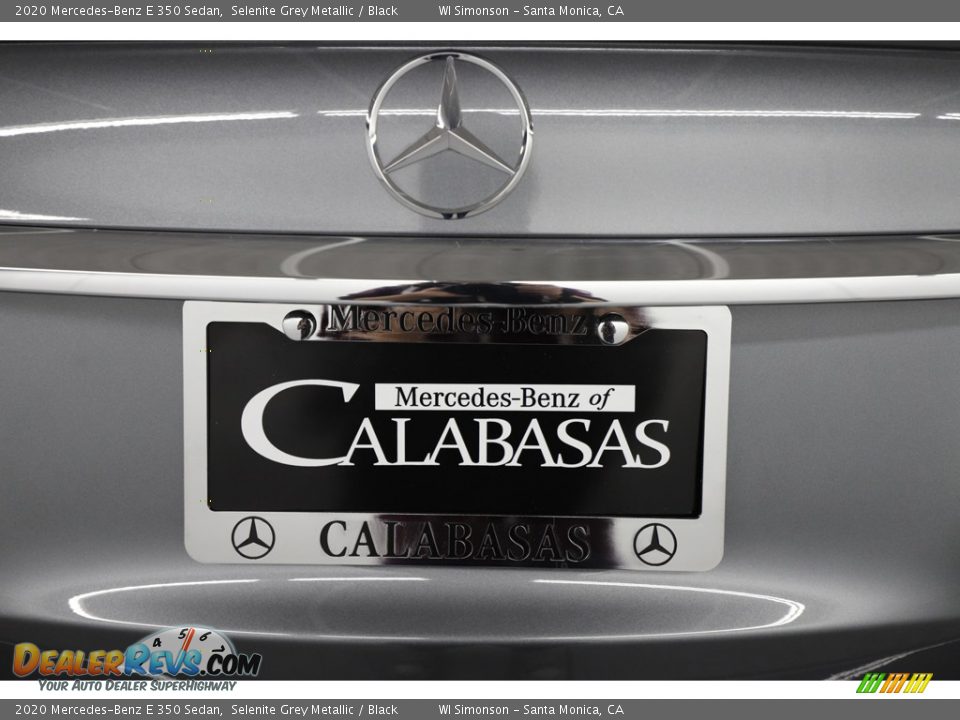 2020 Mercedes-Benz E 350 Sedan Selenite Grey Metallic / Black Photo #10