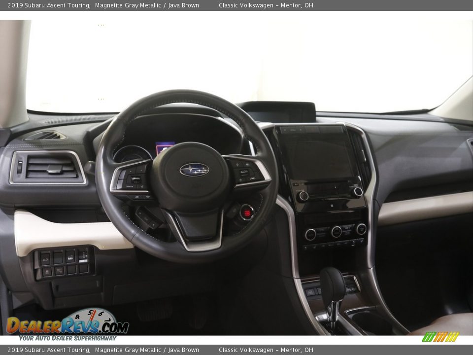2019 Subaru Ascent Touring Magnetite Gray Metallic / Java Brown Photo #6