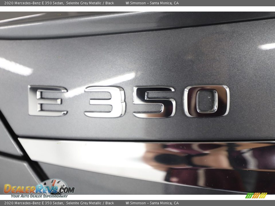 2020 Mercedes-Benz E 350 Sedan Selenite Grey Metallic / Black Photo #11