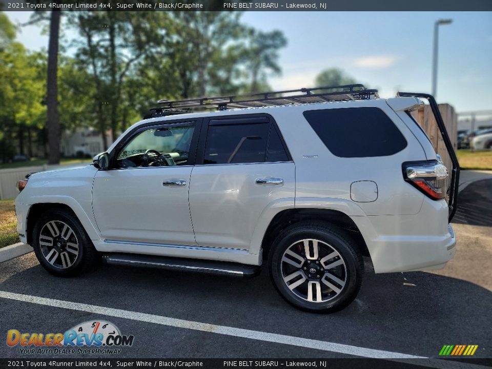 2021 Toyota 4Runner Limited 4x4 Super White / Black/Graphite Photo #9