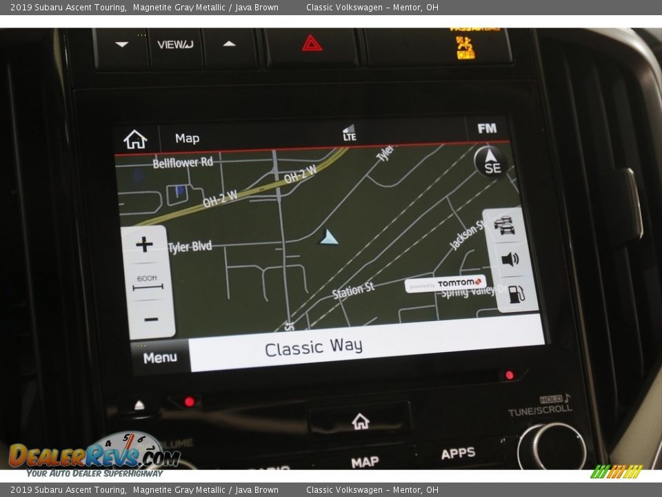 2019 Subaru Ascent Touring Magnetite Gray Metallic / Java Brown Photo #19