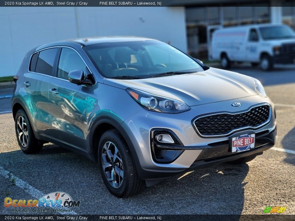 2020 Kia Sportage LX AWD Steel Gray / Gray Photo #3