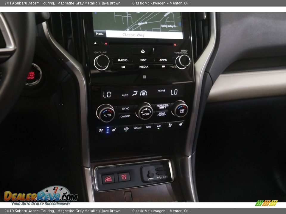 2019 Subaru Ascent Touring Magnetite Gray Metallic / Java Brown Photo #21