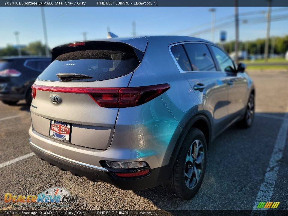 2020 Kia Sportage LX AWD Steel Gray / Gray Photo #5