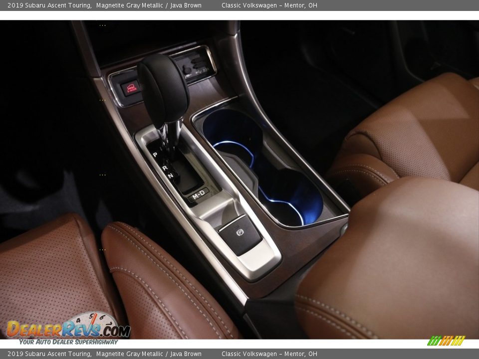 2019 Subaru Ascent Touring Magnetite Gray Metallic / Java Brown Photo #23