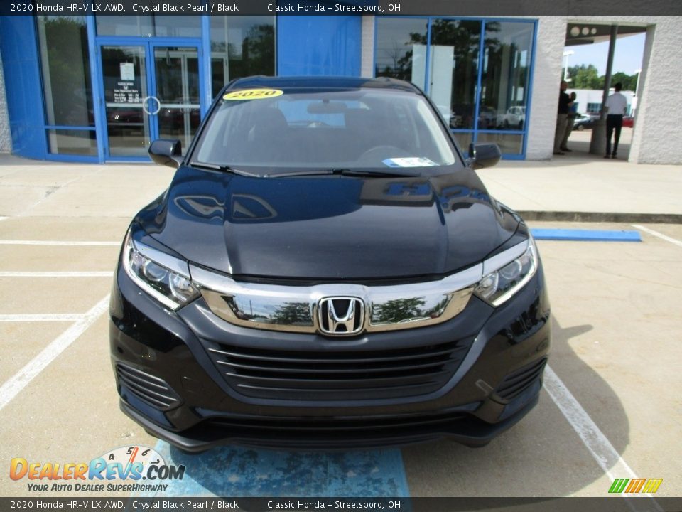 2020 Honda HR-V LX AWD Crystal Black Pearl / Black Photo #2
