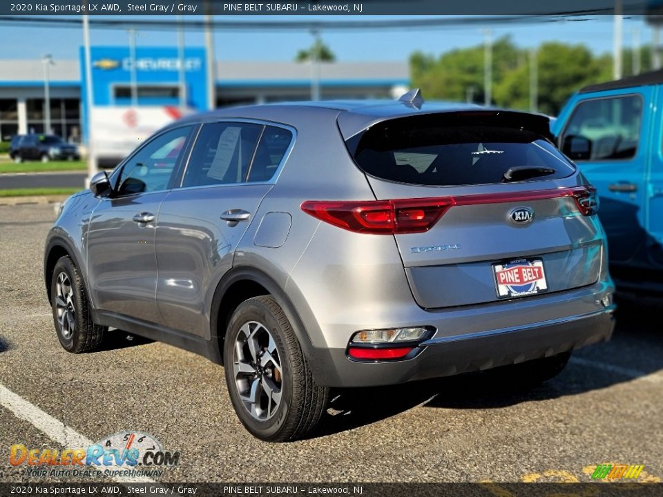 2020 Kia Sportage LX AWD Steel Gray / Gray Photo #7