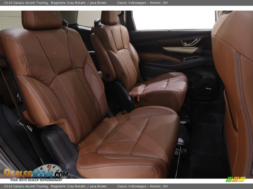 2019 Subaru Ascent Touring Magnetite Gray Metallic / Java Brown Photo #25