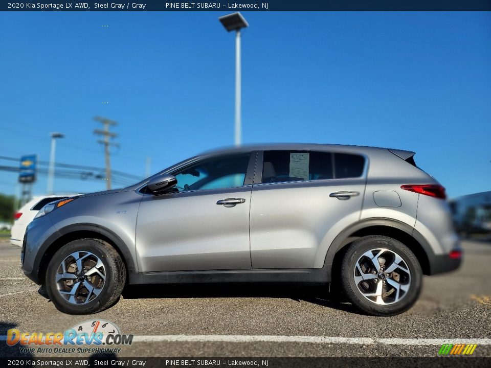 2020 Kia Sportage LX AWD Steel Gray / Gray Photo #8