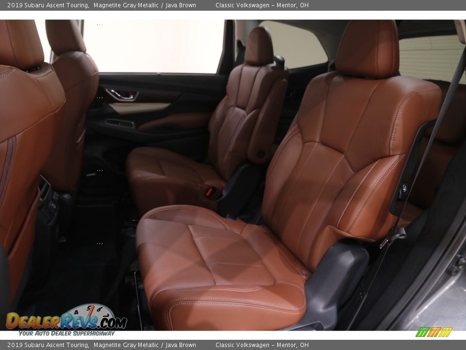 2019 Subaru Ascent Touring Magnetite Gray Metallic / Java Brown Photo #26