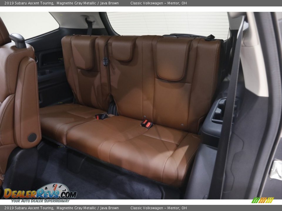 2019 Subaru Ascent Touring Magnetite Gray Metallic / Java Brown Photo #27