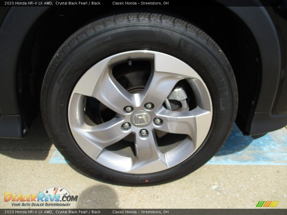 2020 Honda HR-V LX AWD Crystal Black Pearl / Black Photo #5