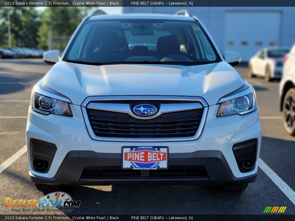 2019 Subaru Forester 2.5i Premium Crystal White Pearl / Black Photo #2