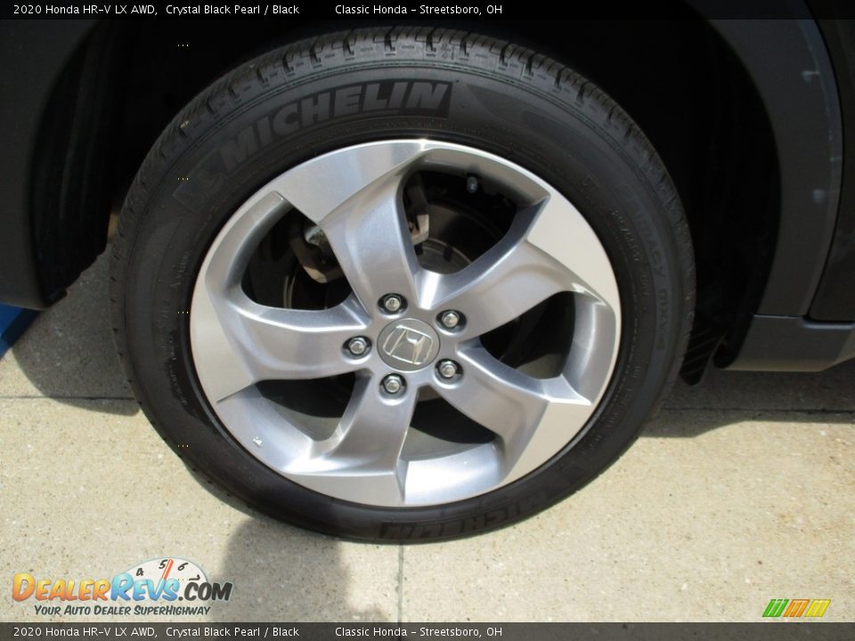 2020 Honda HR-V LX AWD Crystal Black Pearl / Black Photo #6